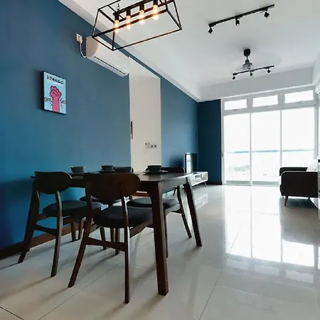 Experience The Coast - Hostahome Suites At Paragon Residence Near Downtown Johor Bahru Exterior photo