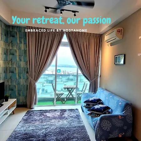 Experience The Coast - Hostahome Suites At Paragon Residence Near Downtown Johor Bahru Exterior photo